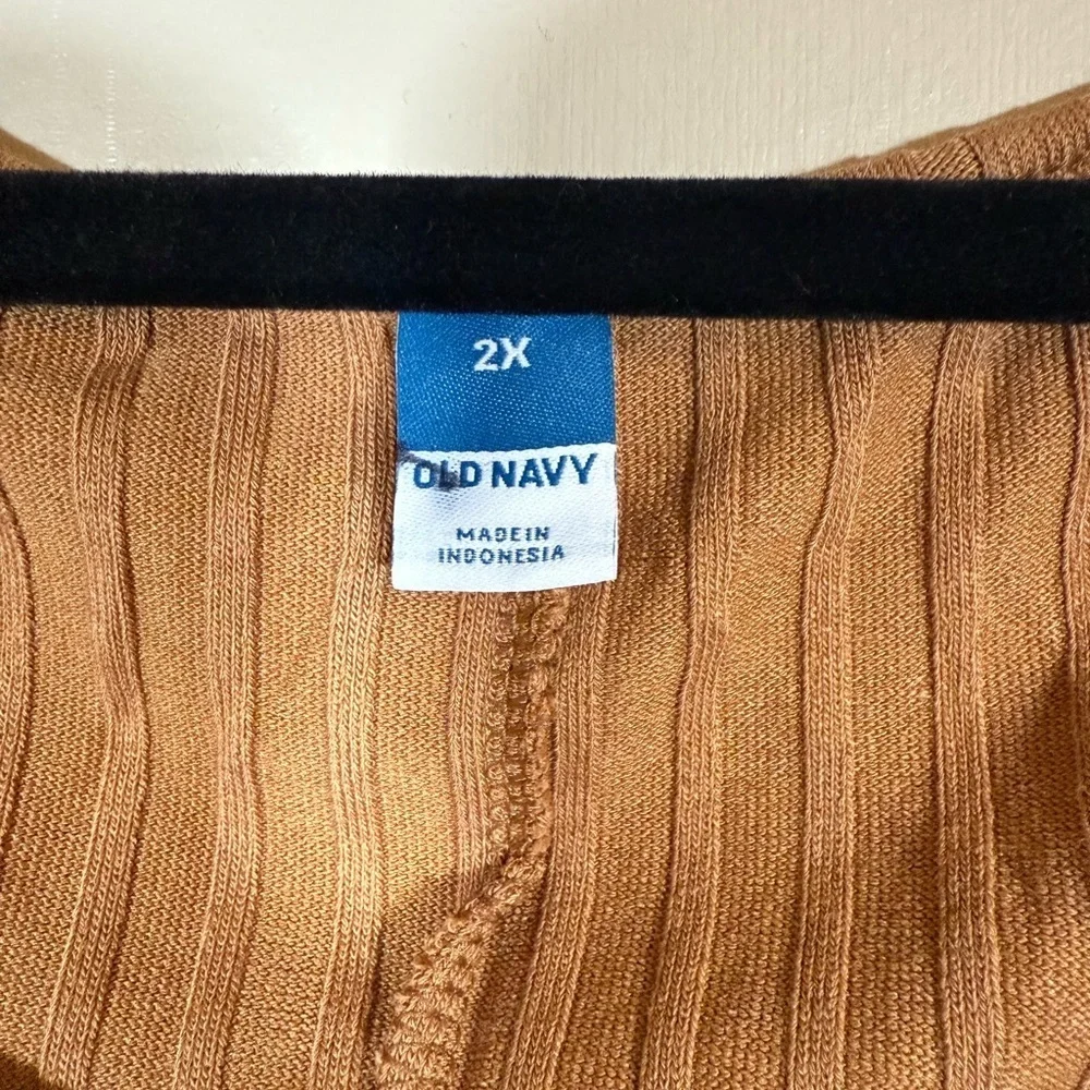 NWOT Old Navy Ribbed Knit Granola Dress size 2X - Picture 3 of 5